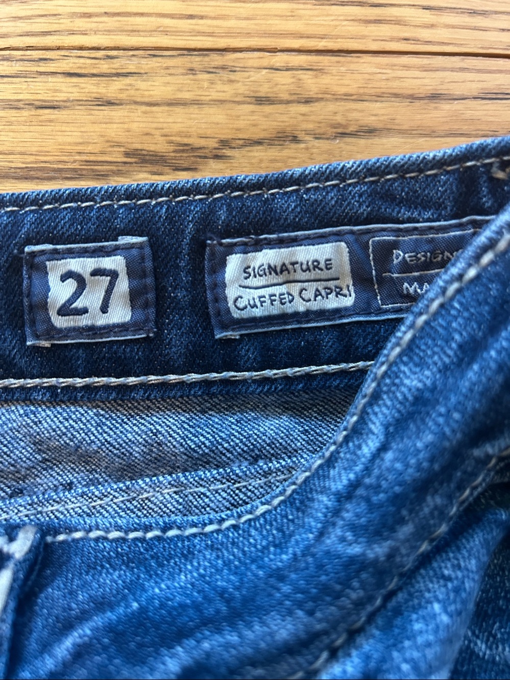 Miss Me Signature Cuffed Capris Jeans size 27 - Picture 4 of 6